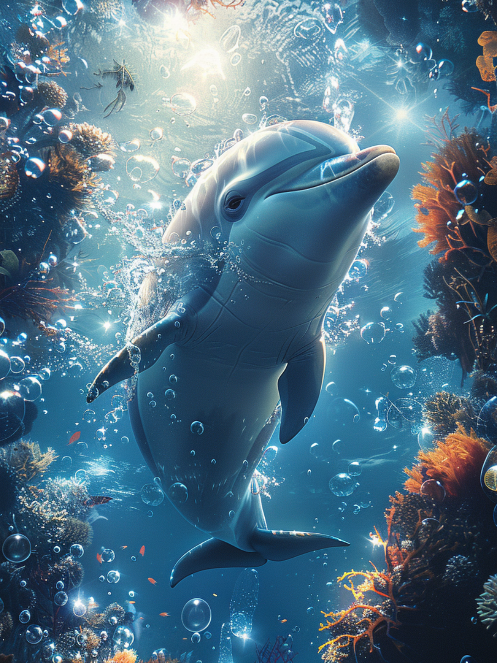 Dolphin | Diamond Painting