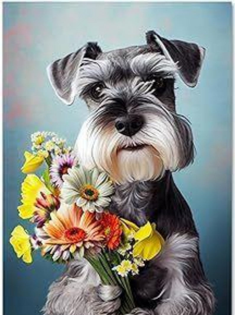 Dog Schnauzer | Diamond Painting