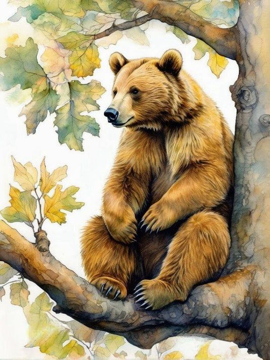 Brown Bear | Diamond Painting