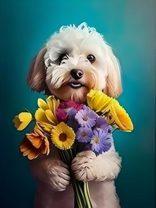 Poodle Dog | Diamond Painting