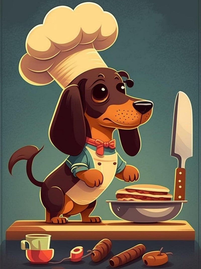 Dachshund Dog | Diamond Painting