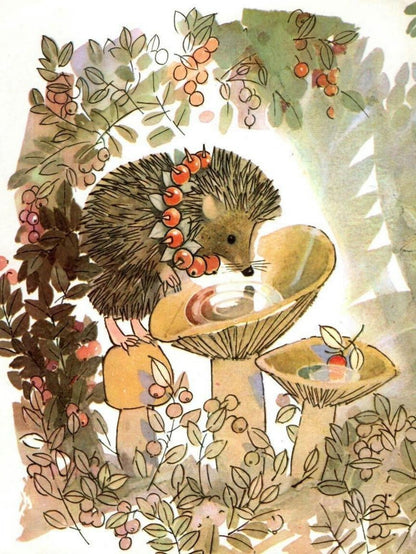 Hedgehog | Diamond Painting