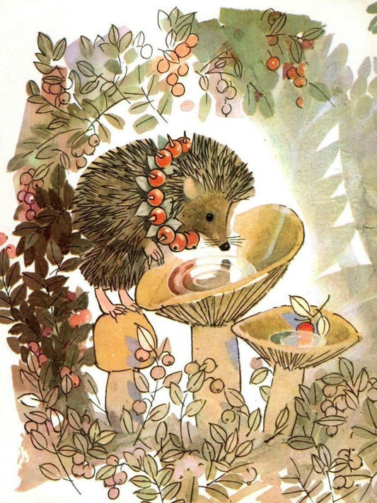 Hedgehog | Diamond Painting