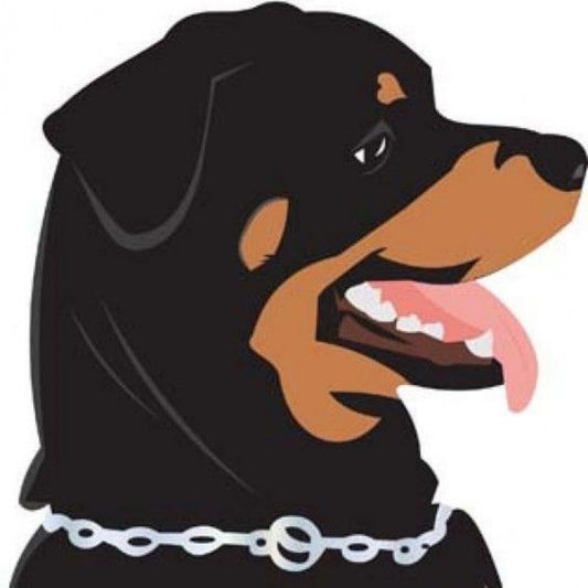 Rottweiler Dog | Diamond Painting