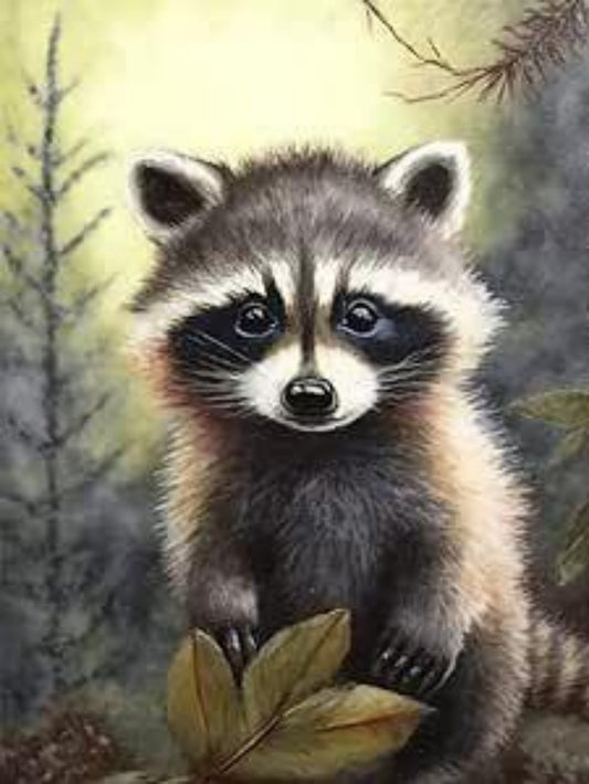 Raccoon | Diamond Painting