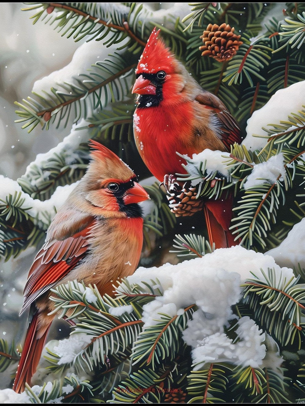 Cardinal | Diamond Painting