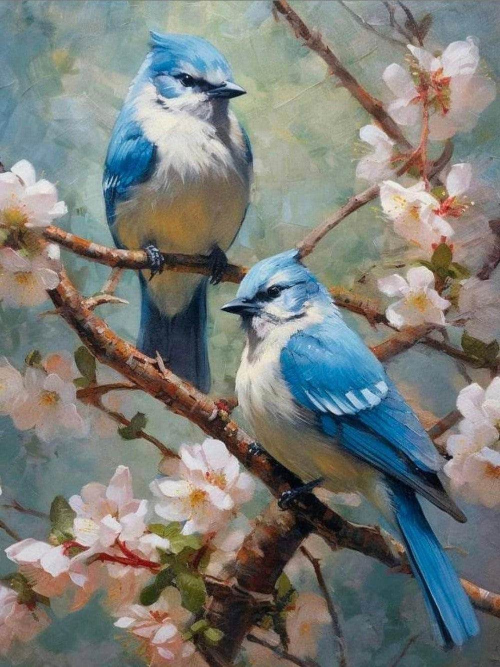 Birds and Flowers | Diamond Painting