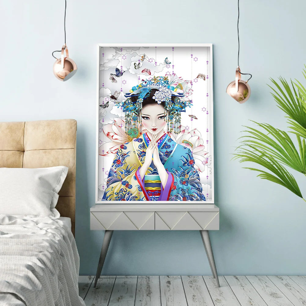 Beautiful Girl | Diamond Painting