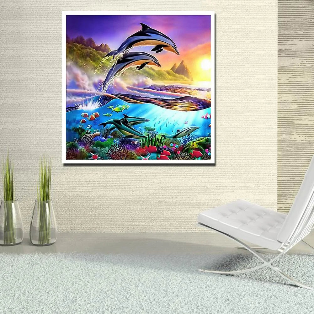 Dolphin | Diamond Painting