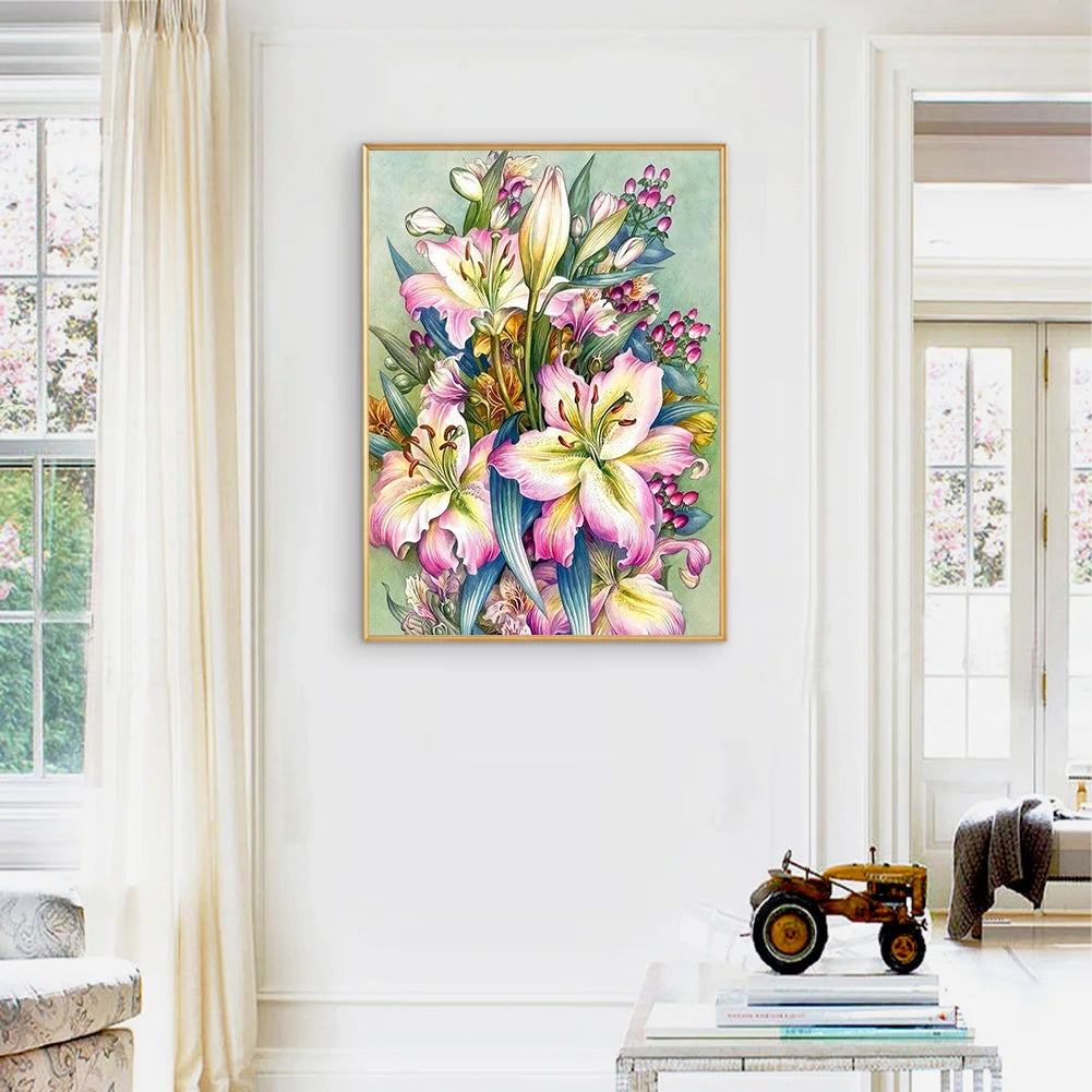 Beautiful Flowers | Diamond Painting