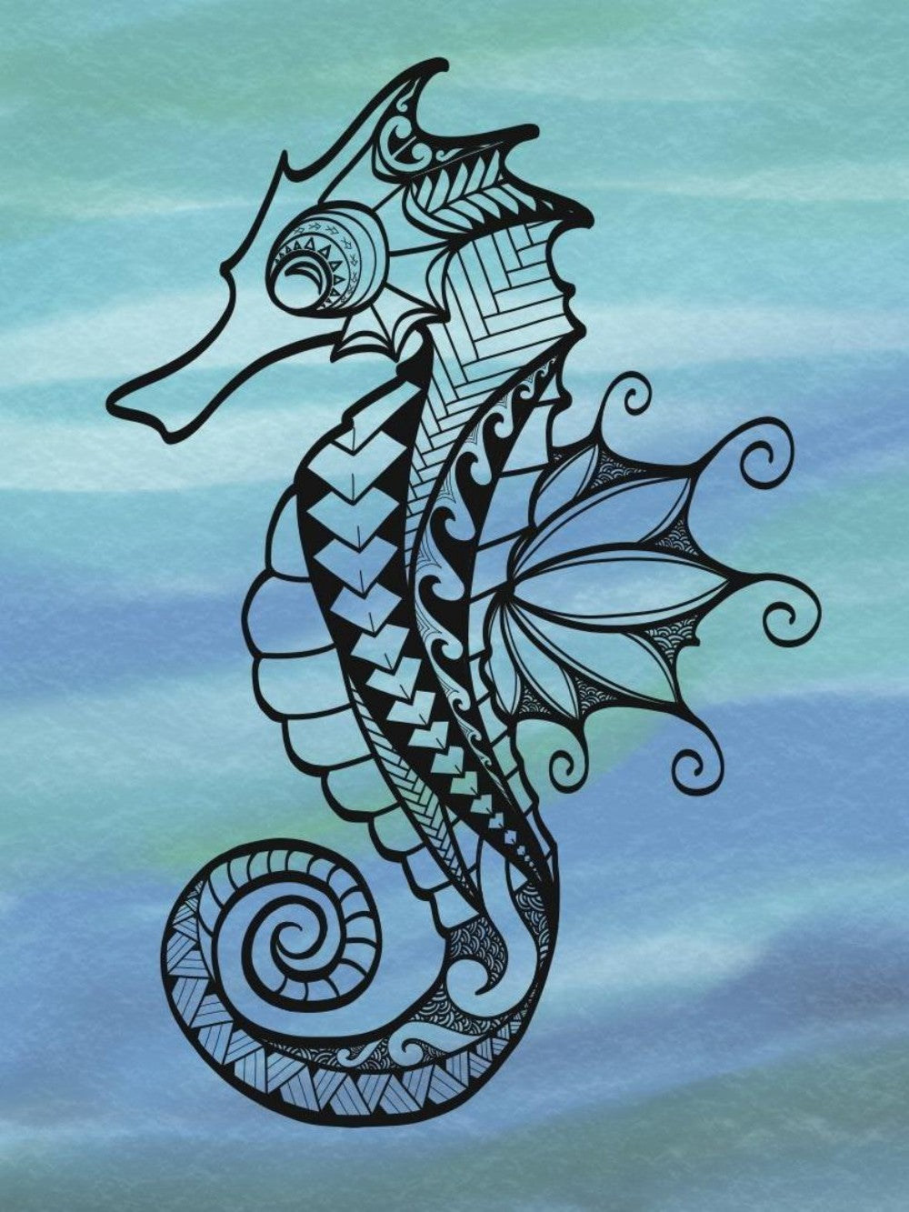 Seahorse | Diamond Painting