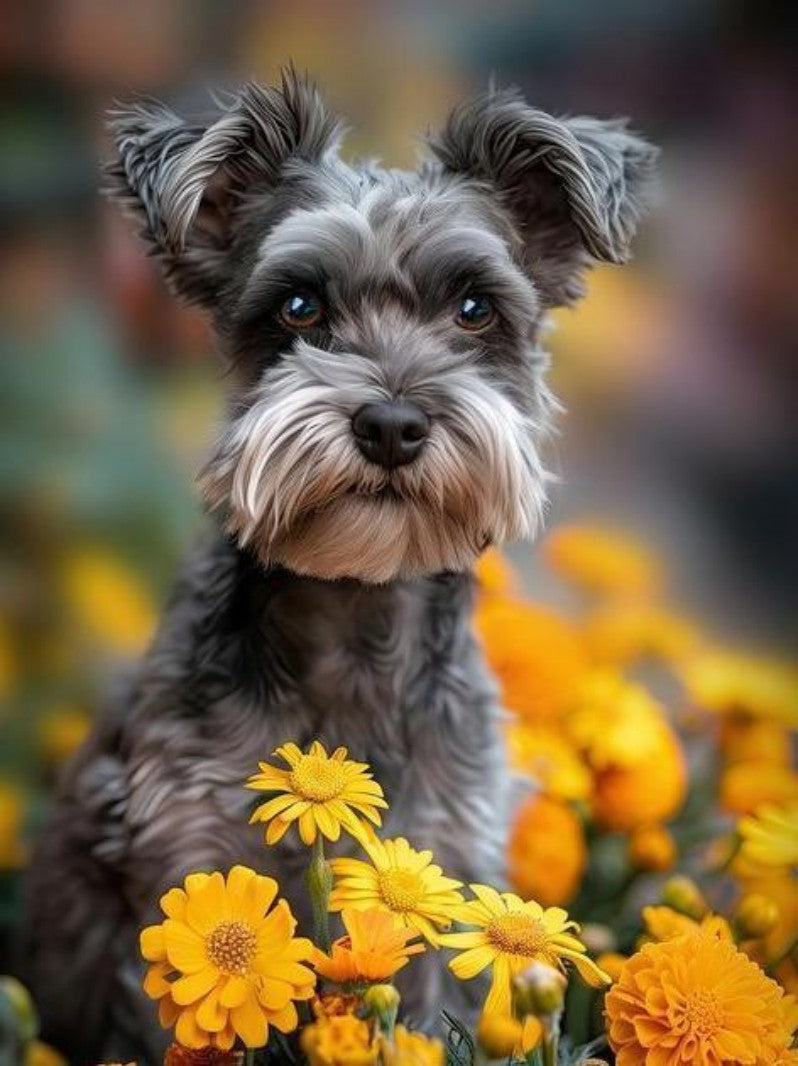 Dog Schnauzer | Diamond Painting