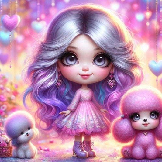 Poodle Dog | Diamond Painting