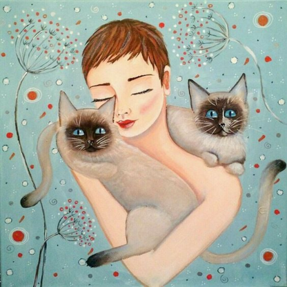 Siamese Cat | Diamond Painting