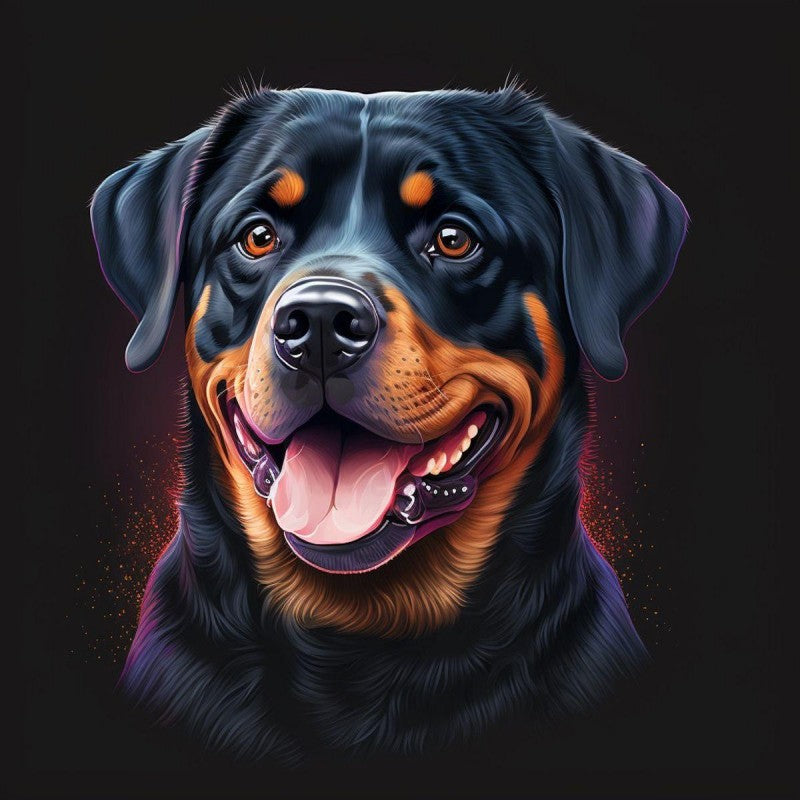 Rottweiler Dog | Diamond Painting