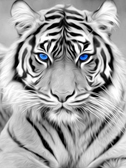 White Tiger | Diamond Painting