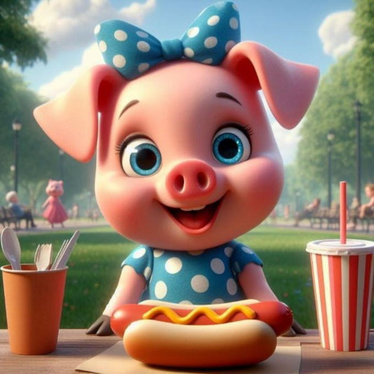 Pig | Diamond Painting