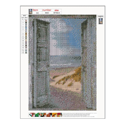 The Sea Outside The Door | Diamond Painting