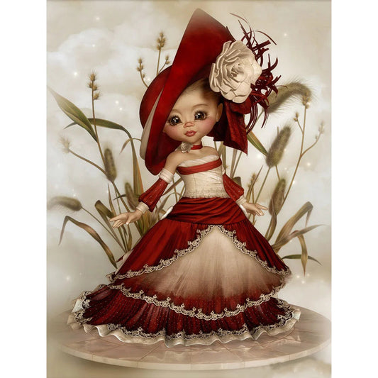 Beautiful Girl | Cross Stitch Embroidery