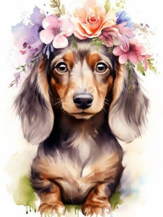 Dachshund Dog | Diamond Painting