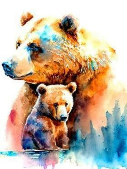 Brown Bear | Diamond Painting