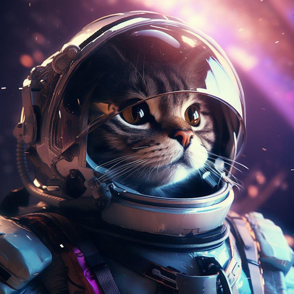 Cats in Space | Diamond Painting