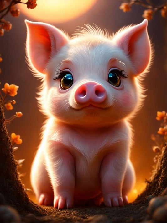 Pig | Diamond Painting