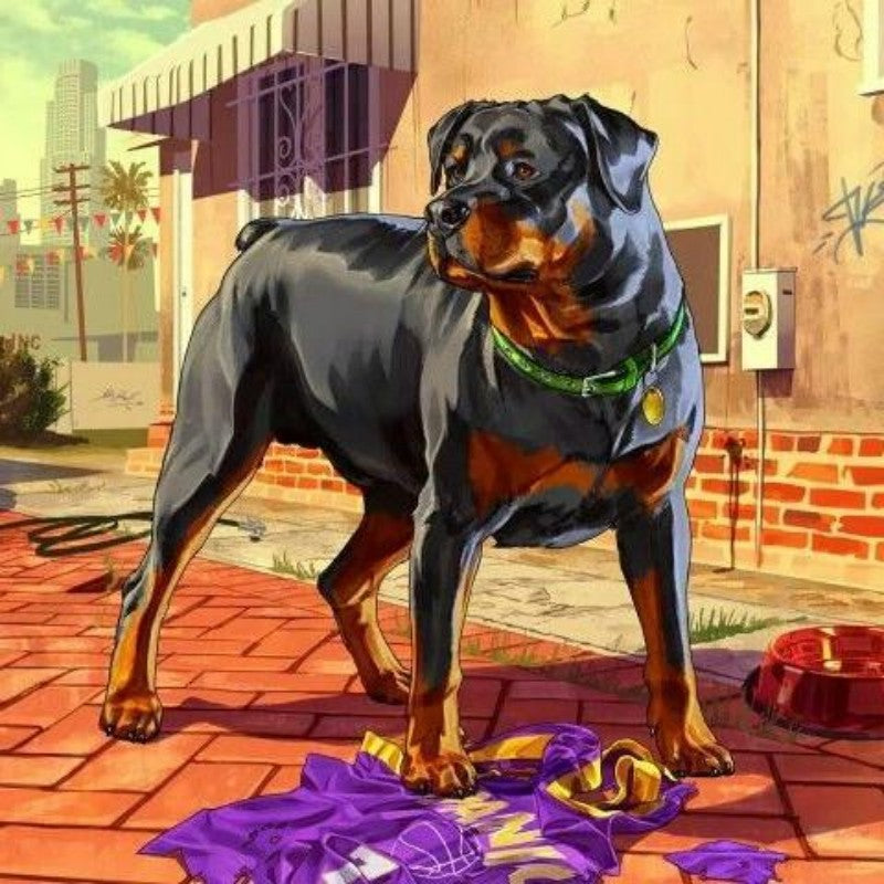 Rottweiler Dog | Diamond Painting