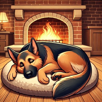 Dog German Shepherd | Diamond Painting