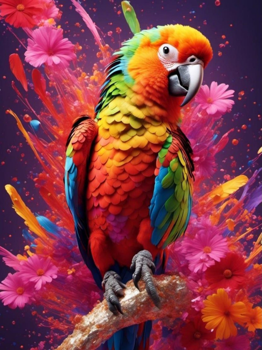 Macaw | Diamond Painting