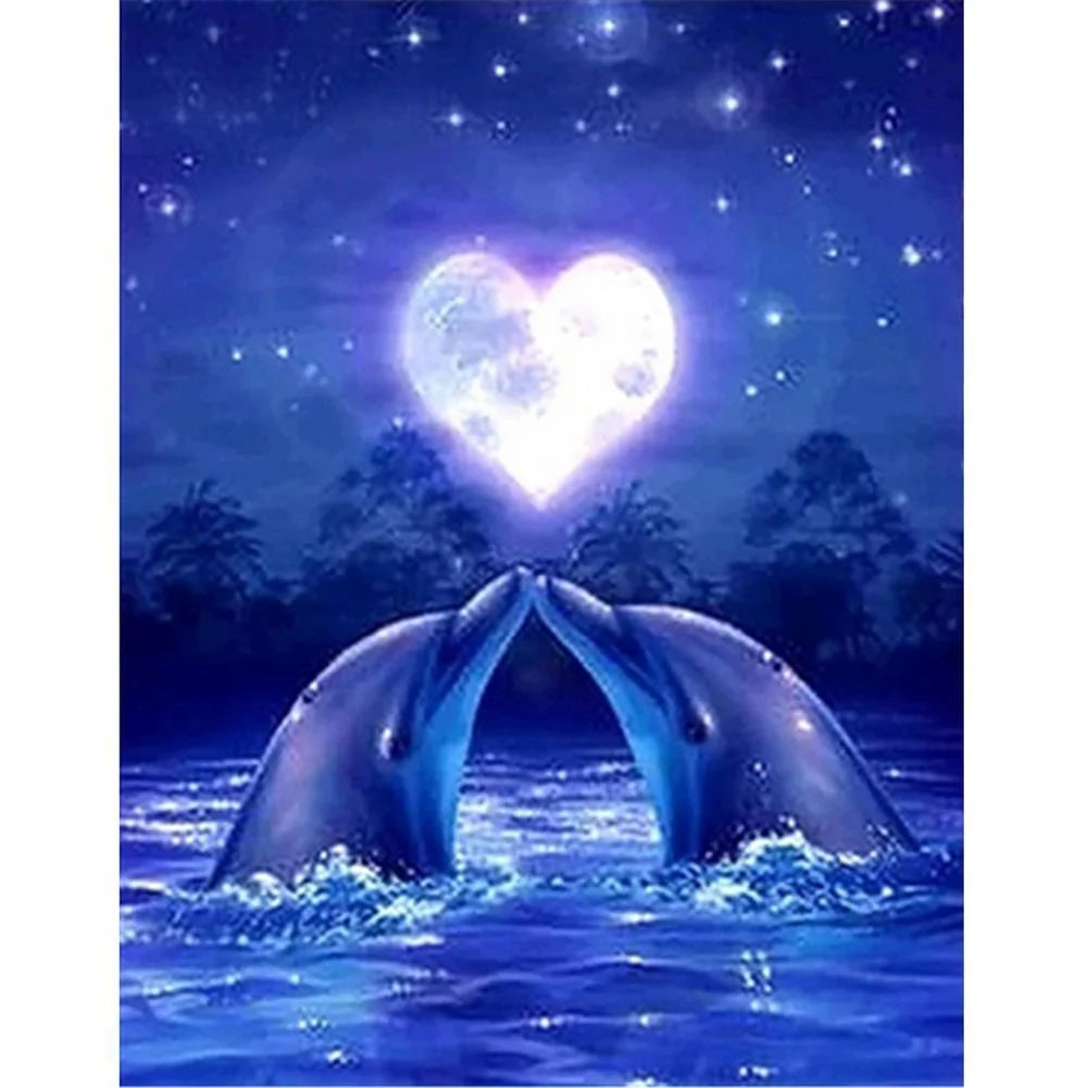Dolphin | Cross Stitch Embroidery