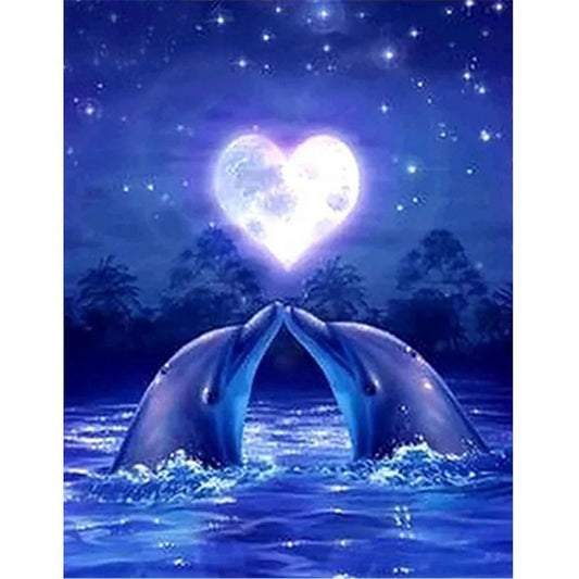 Dolphin | Cross Stitch Embroidery