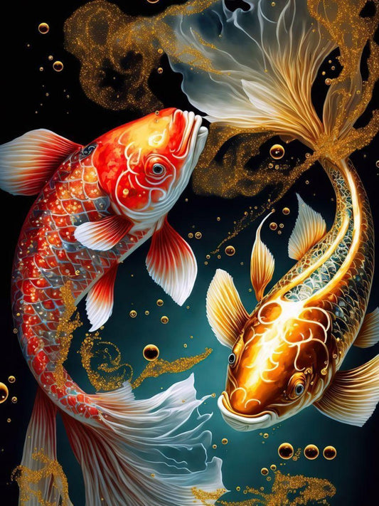 Koi Fish | Diamond Painting