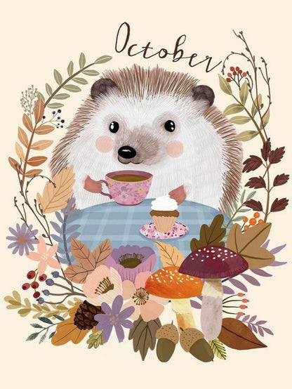 Hedgehog | Diamond Painting