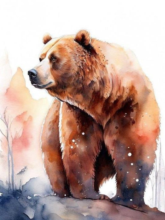 Brown Bear | Diamond Painting