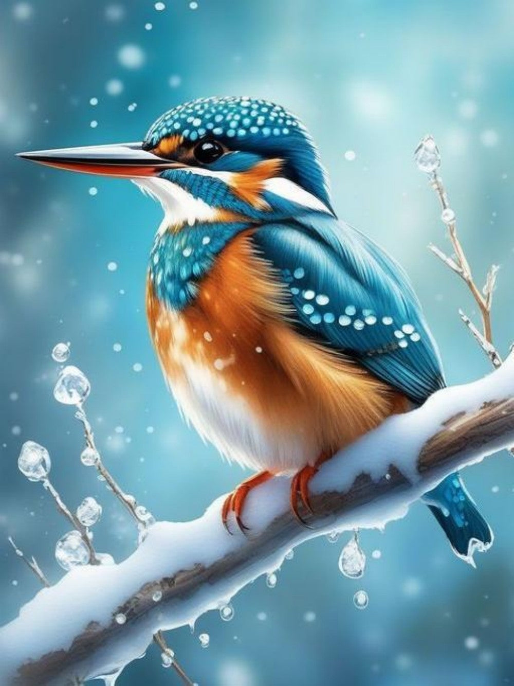 Kingfisher | Diamond Painting