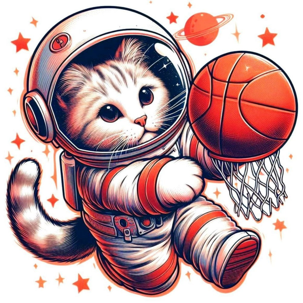 Cats in Space | Diamond Painting