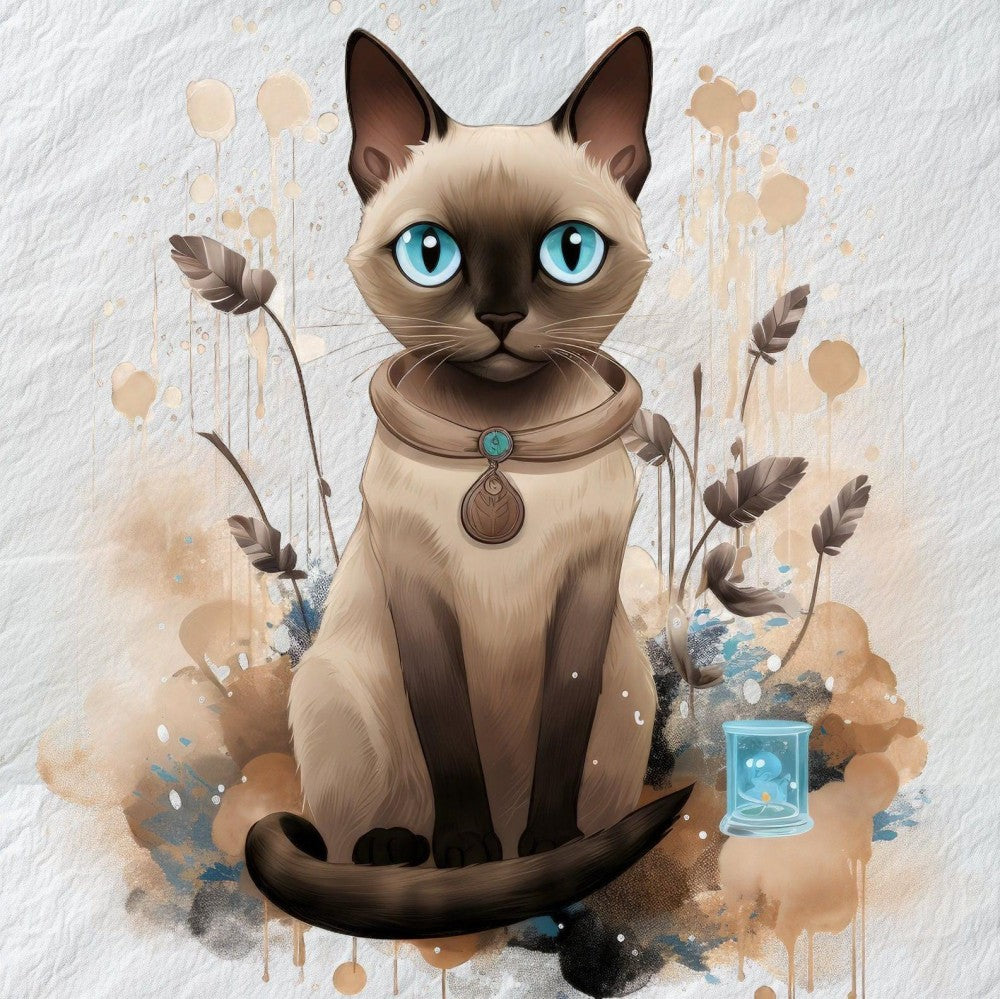 Siamese Cat | Diamond Painting