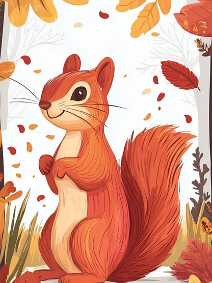 Squirrel | Diamond Painting