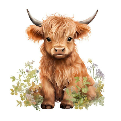 Highland Cow | Diamond Painting