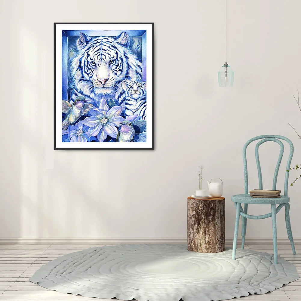 White Tiger | Diamond Painting