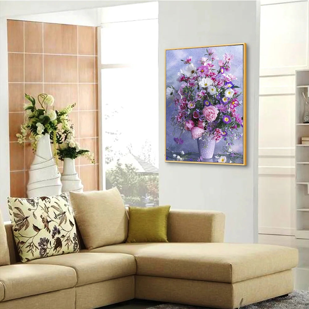 Flowers In The Vase | Diamond Painting