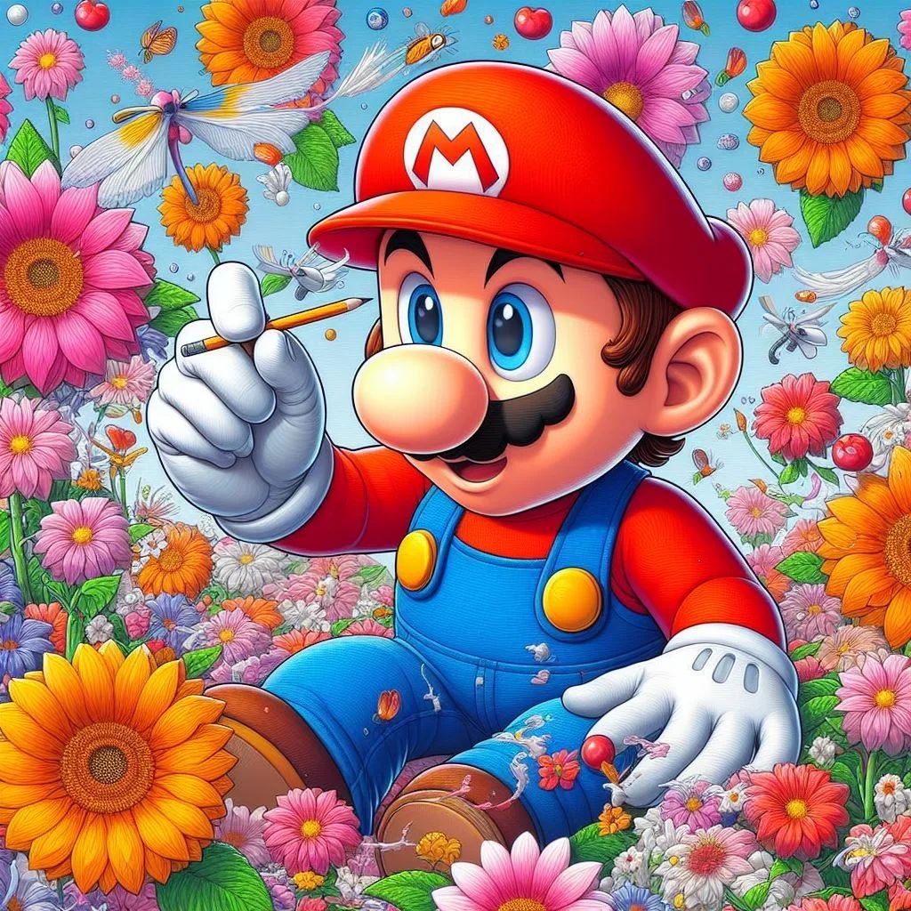 Game Cartoon Character | Diamond Painting