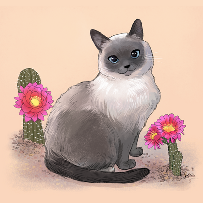 Siamese Cat | Diamond Painting