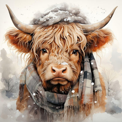 Highland Cow | Diamond Painting