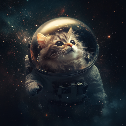 Cats in Space | Diamond Painting