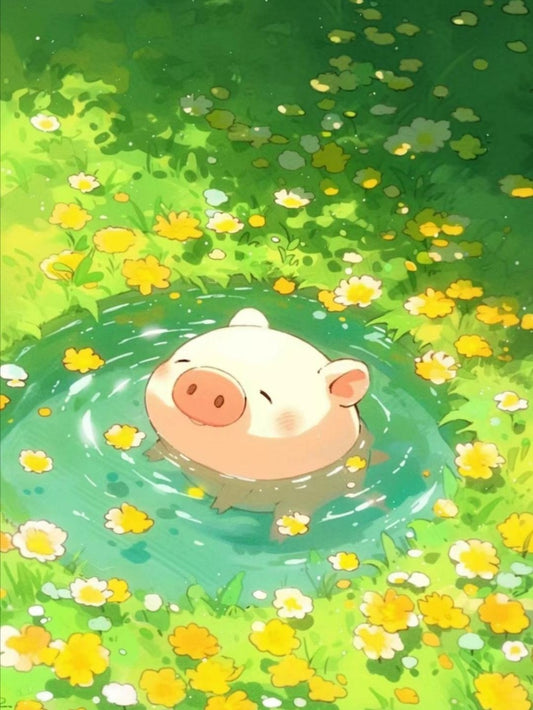 Pig | Diamond Painting