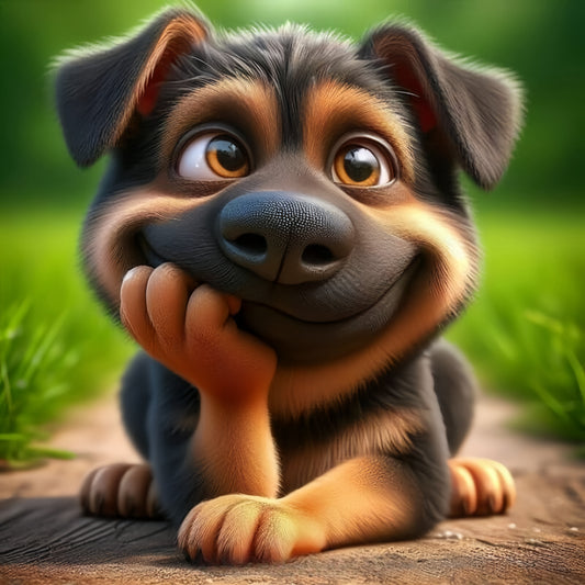 Rottweiler Dog | Diamond Painting