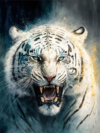 White Tiger | Diamond Painting
