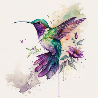 Birds and Flowers | Diamond Painting